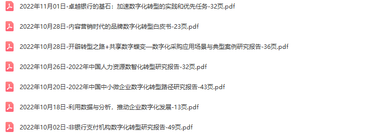 数字化转型行业研究报告白皮书