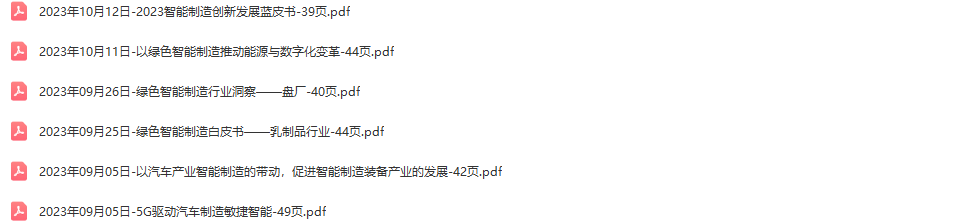 智能制造行业研究报告白皮书